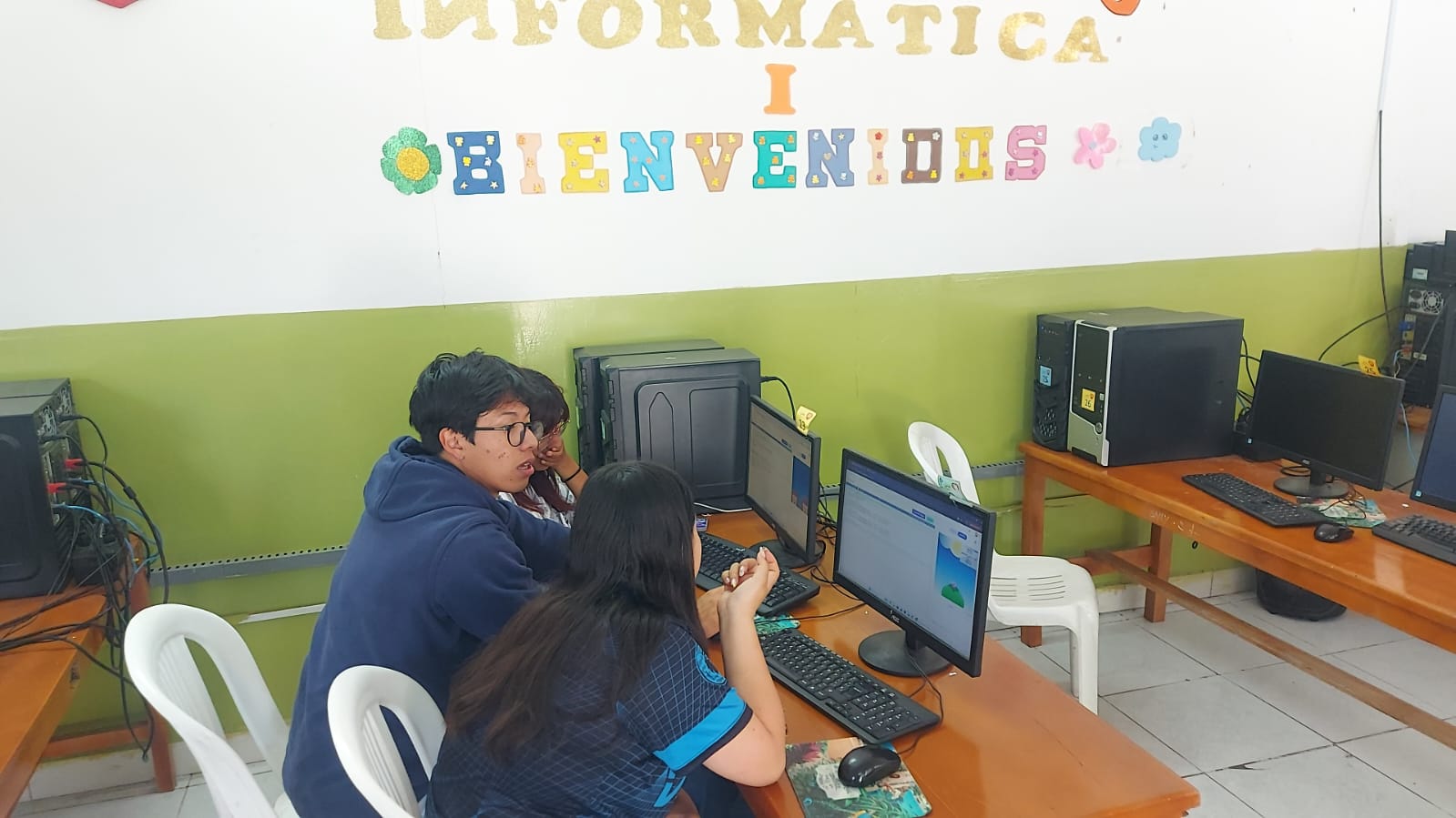 Tutoria en laboratorio