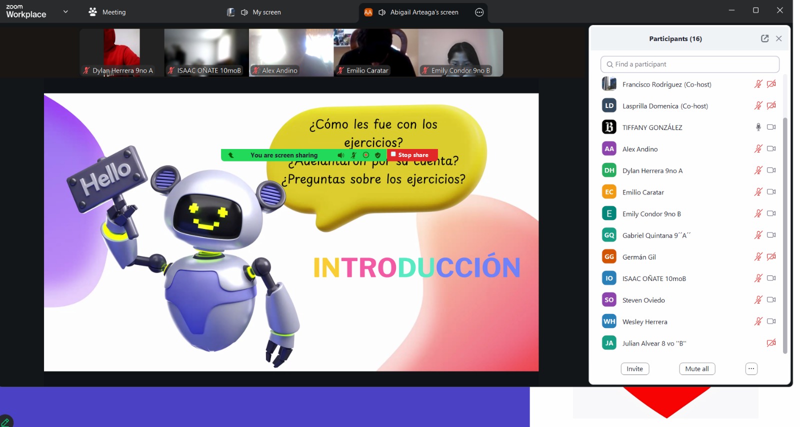 Clase virtual Zoom - Introduccion